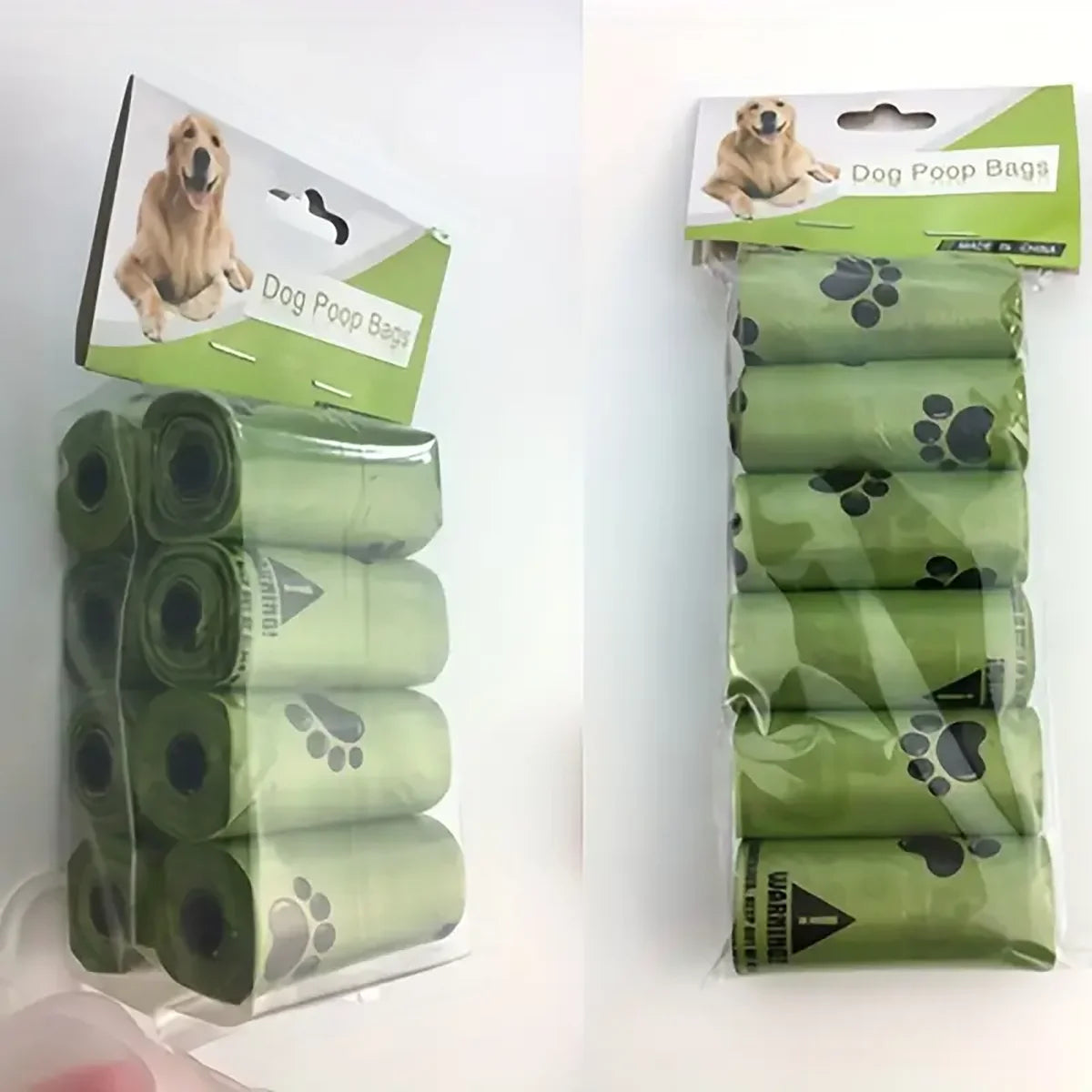 Dog Poop Bags Environmentally Friendly Poop Bags Leak-Proof Dog Waste Bags for Pet Outdoor Supplies Biodegradable Environmentall