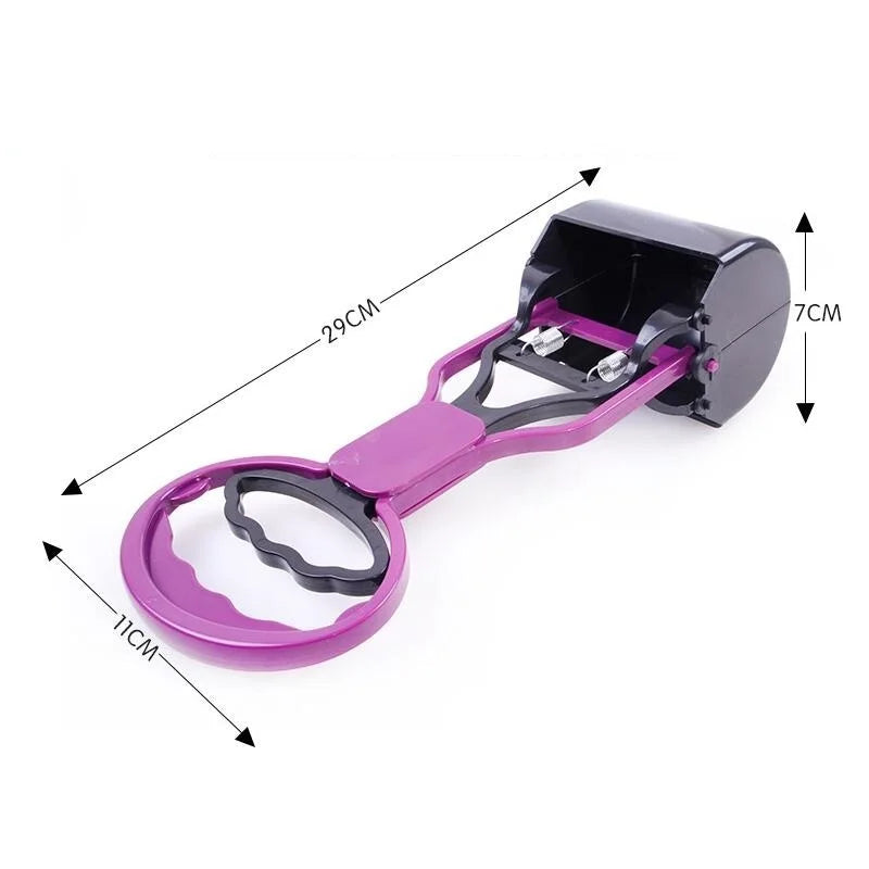 Pet Cat Dog Feces Cleaner Pooper Scooper Long Handle Jaw Poop Scoop Outdoor Waste Pick up Dog Cleaning Products Free Shipping